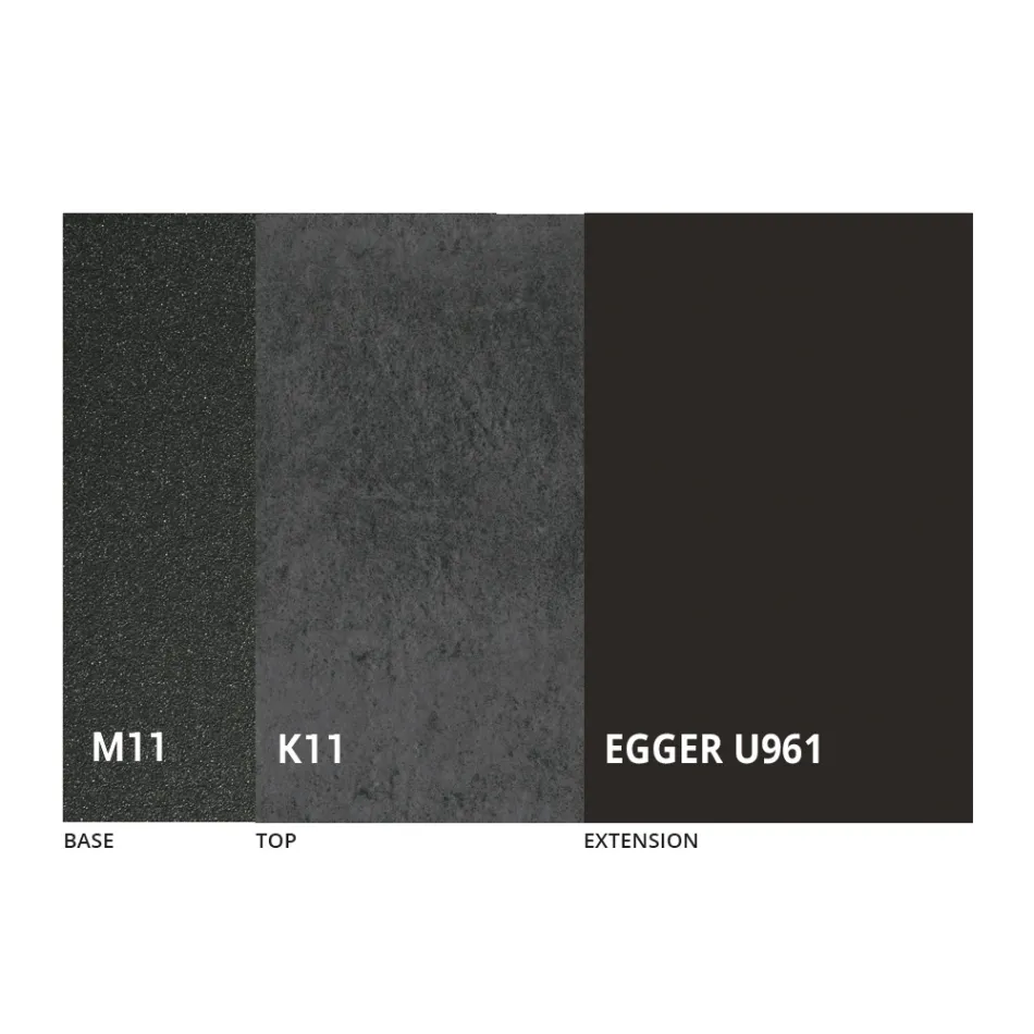 Masa rotunda extensibila pana la 270 cm din ceramica Made in Italy - Muschio Viadurini