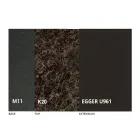 Masa rotunda extensibila pana la 270 cm din ceramica Made in Italy - Muschio Viadurini