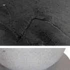 Masă pătrată de sufragerie, blat HPL - secolul al XIX-lea de diapozitiv Viadurini