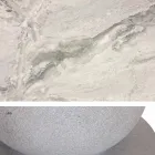 Masă pătrată de sufragerie, blat HPL - secolul al XIX-lea de diapozitiv Viadurini