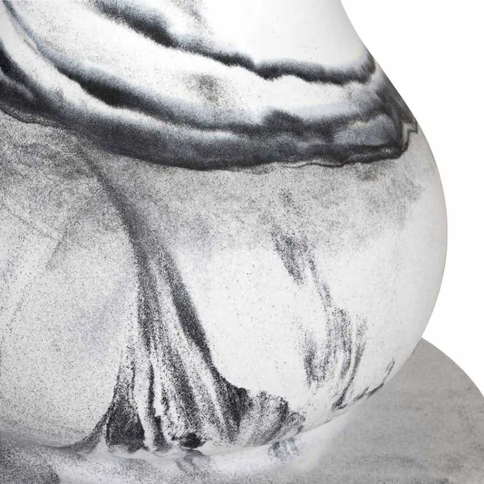 Masă pătrată de sufragerie, blat HPL - secolul al XIX-lea de diapozitiv Viadurini