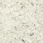 Masa rotunda de exterior din ceramica terrazzo alba Made in Italy - Pegaso Viadurini