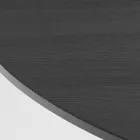 Masă rotundă din placaj furniruit de frasin - Libra Viadurini