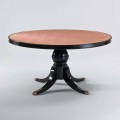 design clasic rotund în tabelul de mahon lustruit, 150cm diametru, Akim