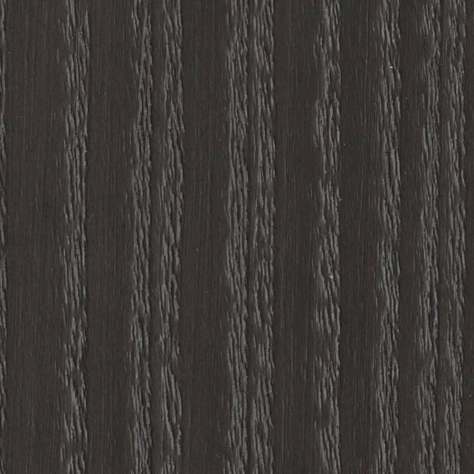 Masă rotundă de design din sticlă și frasin uleiat Made in Italy - Madame Viadurini