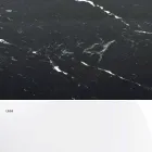 Masa rotunda moderna din marmura de Carrara si Marquinia Made in Italy – Dolari Viadurini