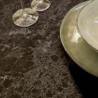 Blat pentru masa de sufragerie din ceramica mata si picioare metalice - Monacco Viadurini