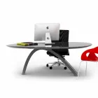 Jatz II masă de birou de proiectare din Italia Viadurini