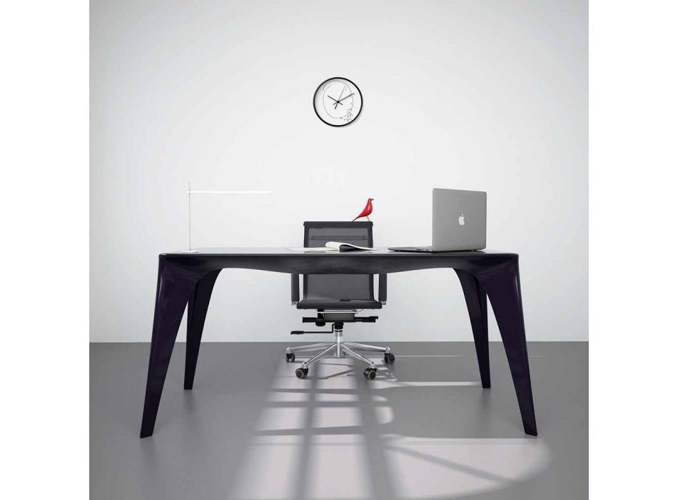 Masă de birou de design modern, produsă în Italia, Pomarolo Viadurini