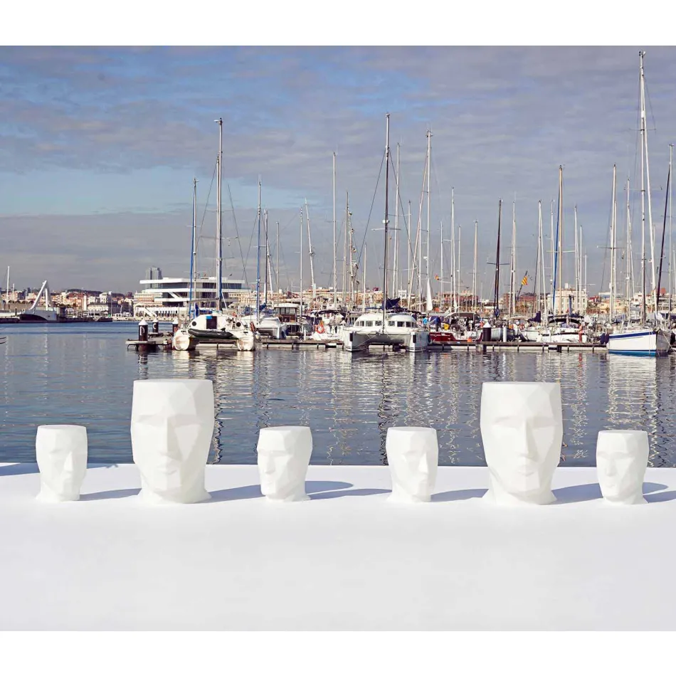 Adan de masă / scaun exterior Vondom în polietilenă Viadurini