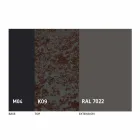 Masă rotundă de masă extensibilă până la 165 cm cu blat din ceramică - Pistolero Viadurini