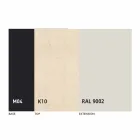 Masă rotundă de masă extensibilă până la 165 cm cu blat din ceramică - Pistolero Viadurini