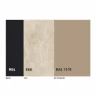 Masă rotundă de masă extensibilă până la 165 cm cu blat din ceramică - Pistolero Viadurini