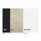 Masă rotundă de masă extensibilă până la 165 cm cu blat din ceramică - Pistolero Viadurini