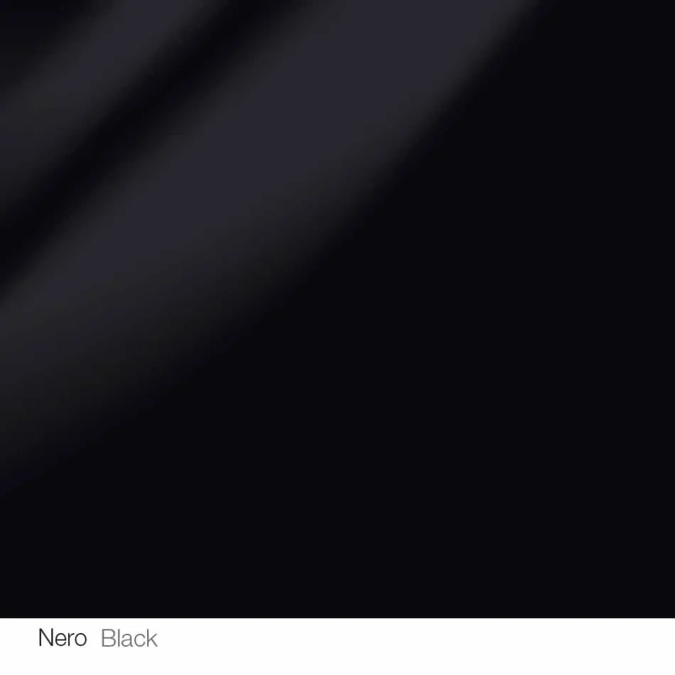 Masă rotundă de design d.120 blat din cristal fabricat în Italia Cristal Viadurini