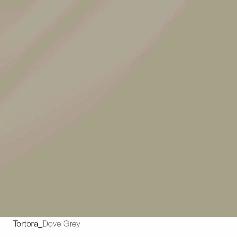 Masă rotundă de design d.120 blat din cristal fabricat în Italia Cristal Viadurini