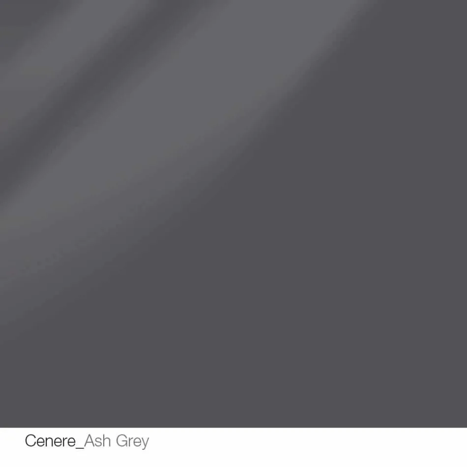 Masă rotundă de design d.160 blat din cristal fabricat în Italia Cristal Viadurini