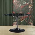 Eero Saarinen H 74 Oval Tulip Table în marmură Green Alpi Made in Italy - Scarlet