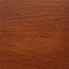 Masă Tulip Eero Saarinen H 73 rotundă din stejar vopsit în cireș, fabricată în Italia - Scarlet Viadurini