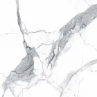 Masă Tulip Eero Saarinen H 73 rotund în Statuario Altissimo Made in Italy - Scarlet Viadurini