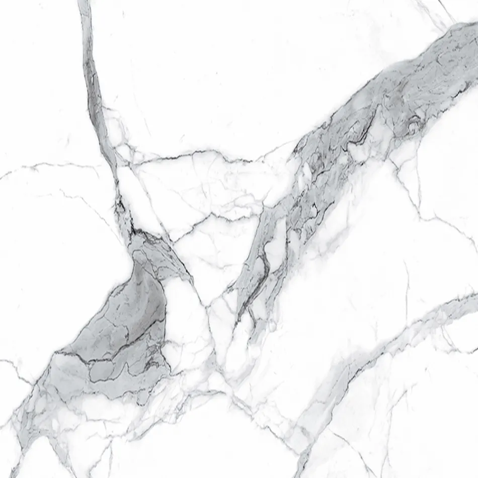 Masă Tulip Eero Saarinen H 73 rotund în Statuario Altissimo Made in Italy - Scarlet Viadurini