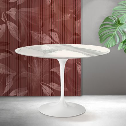 Masa Saarinen Lalele H 74 cm in Matt Florim Statuario Ceramica - Scarlet Viadurini