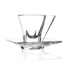 Pahare de cafea ecologice din cristal transparent sau colorat 12 bucăți - Amalgam Viadurini