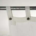 Perdeau de in alb deschis cu nasturi de design italian de lux - Geogeo Viadurini