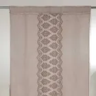 Cortina de in usoara cu organza si broderie gotica in Centrul de lux - Marinella Viadurini