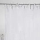 Perdele din in alb sau retro lejer si organza cu cravate de lux - Karnak Viadurini