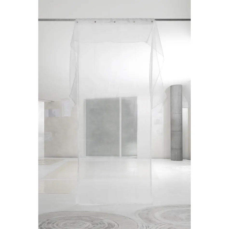 Cortina elegantă din organza de lux Design de calitate Made in Italy - Organdy Viadurini