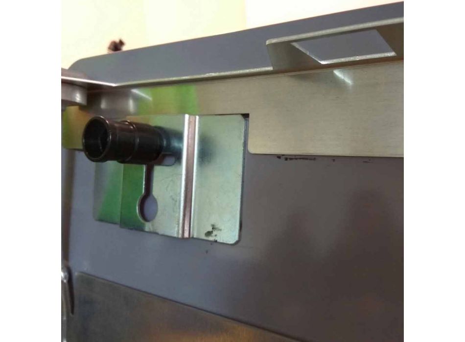 suporturi încălzite pentru prosoape în design hidraulic oglindă sus 714W Brian Viadurini