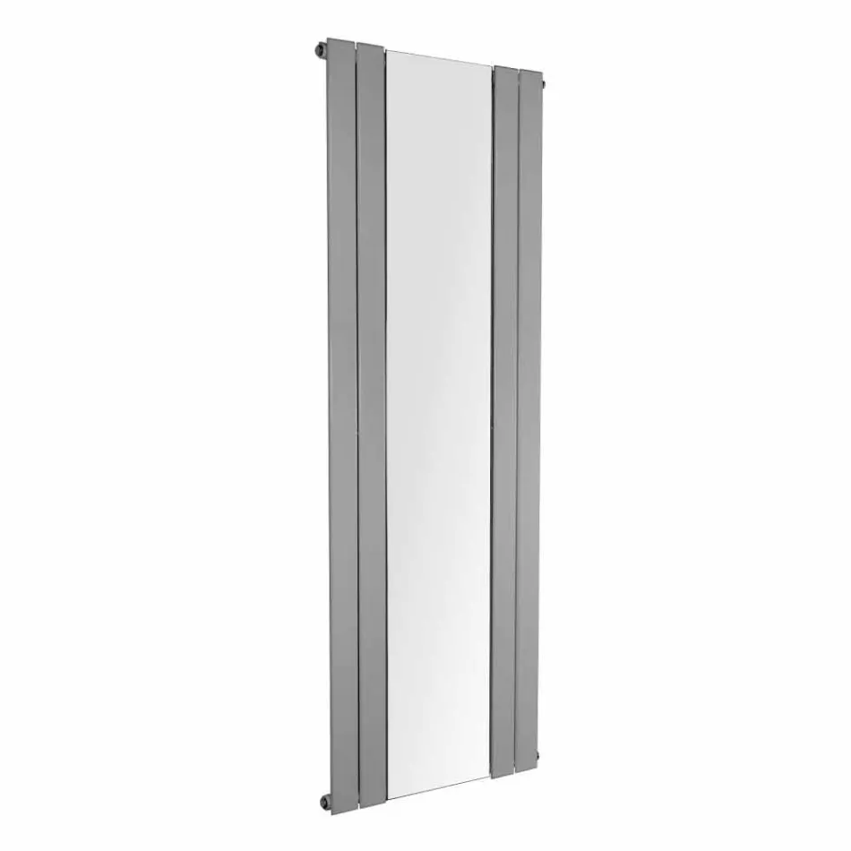 Radiator de baie vertical din oțel cu oglindă 587 W - Picchio Viadurini