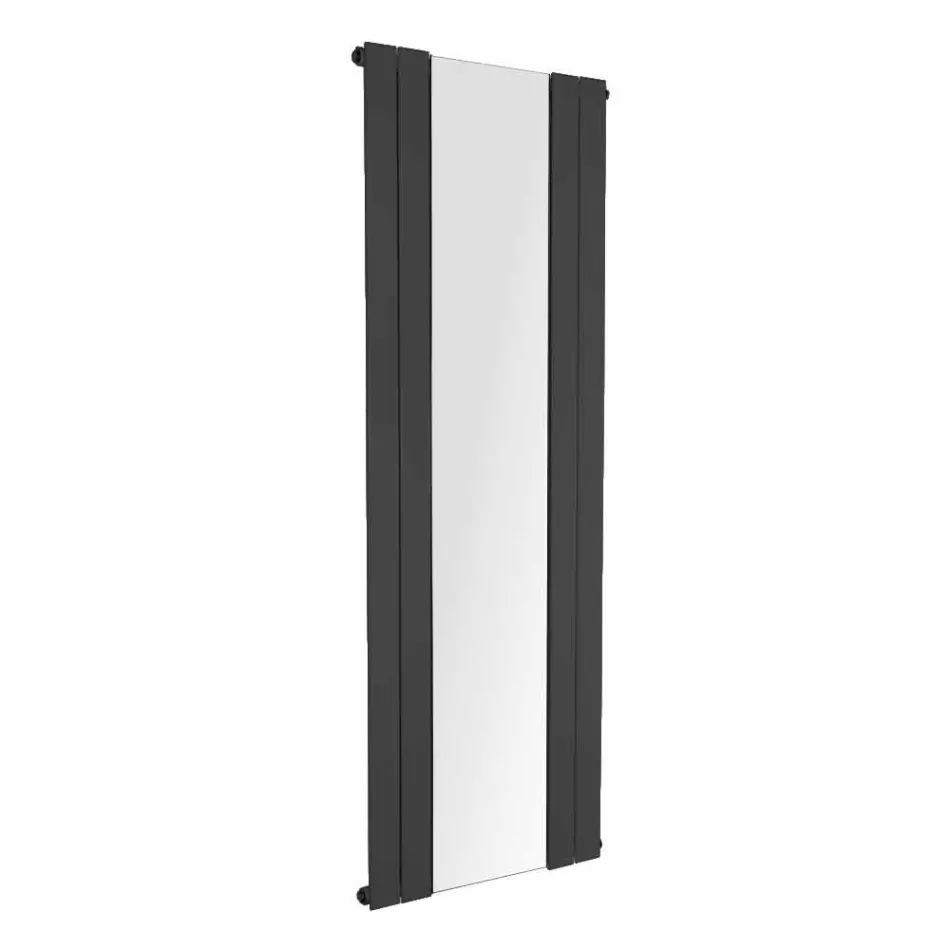 Radiator de baie vertical din oțel cu oglindă 587 W - Picchio Viadurini