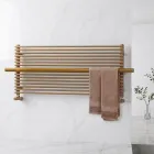 Radiator bej din oțel carbon mixt, fabricat în Italia - Solaris Viadurini