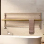 Radiator bej din oțel carbon mixt, fabricat în Italia - Solaris Viadurini