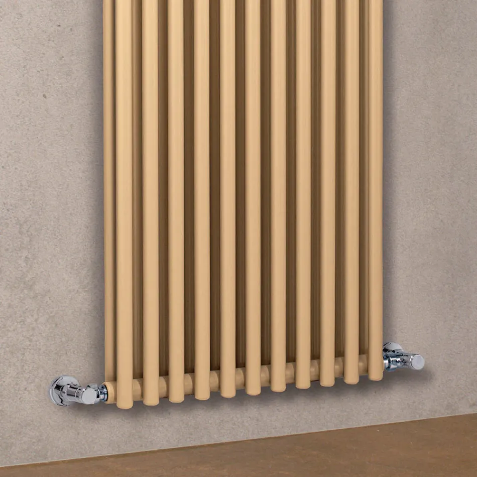 Radiator cu Sistem Hidraulic din Otel Carbon Fabricat in Italia - Crem Viadurini