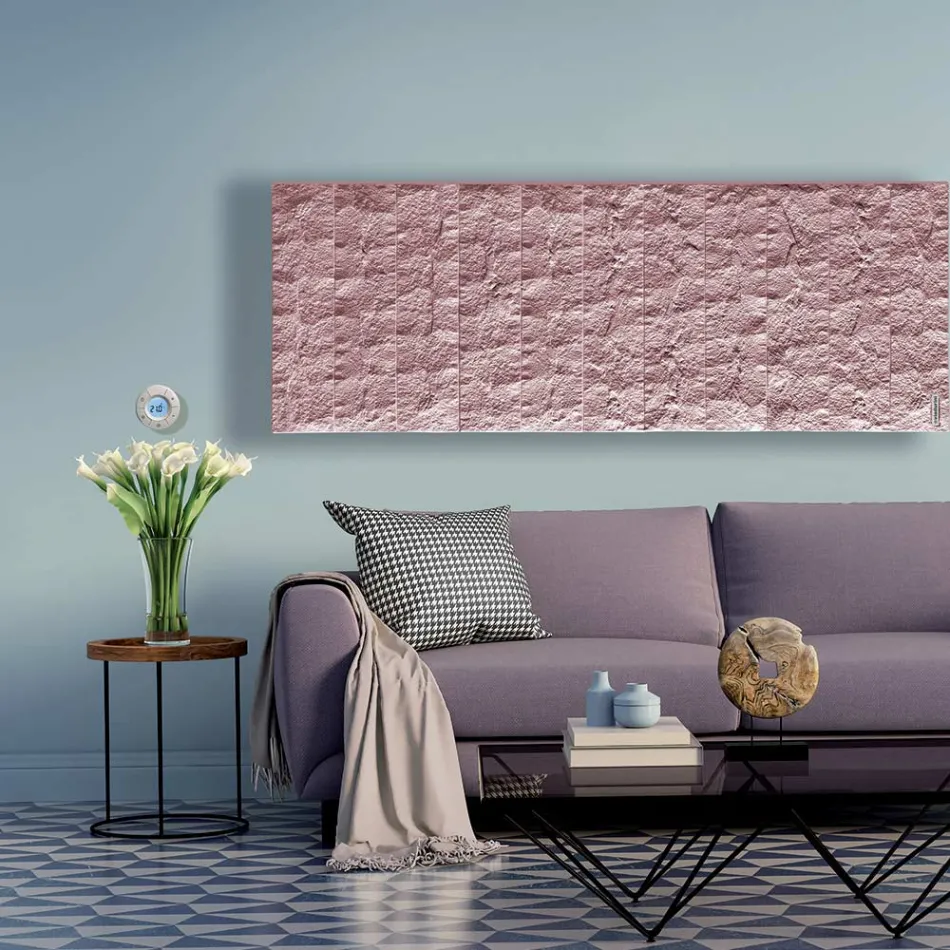 Radiator cu sistem hidraulic din pulbere de marmură italiană - Terraa Viadurini