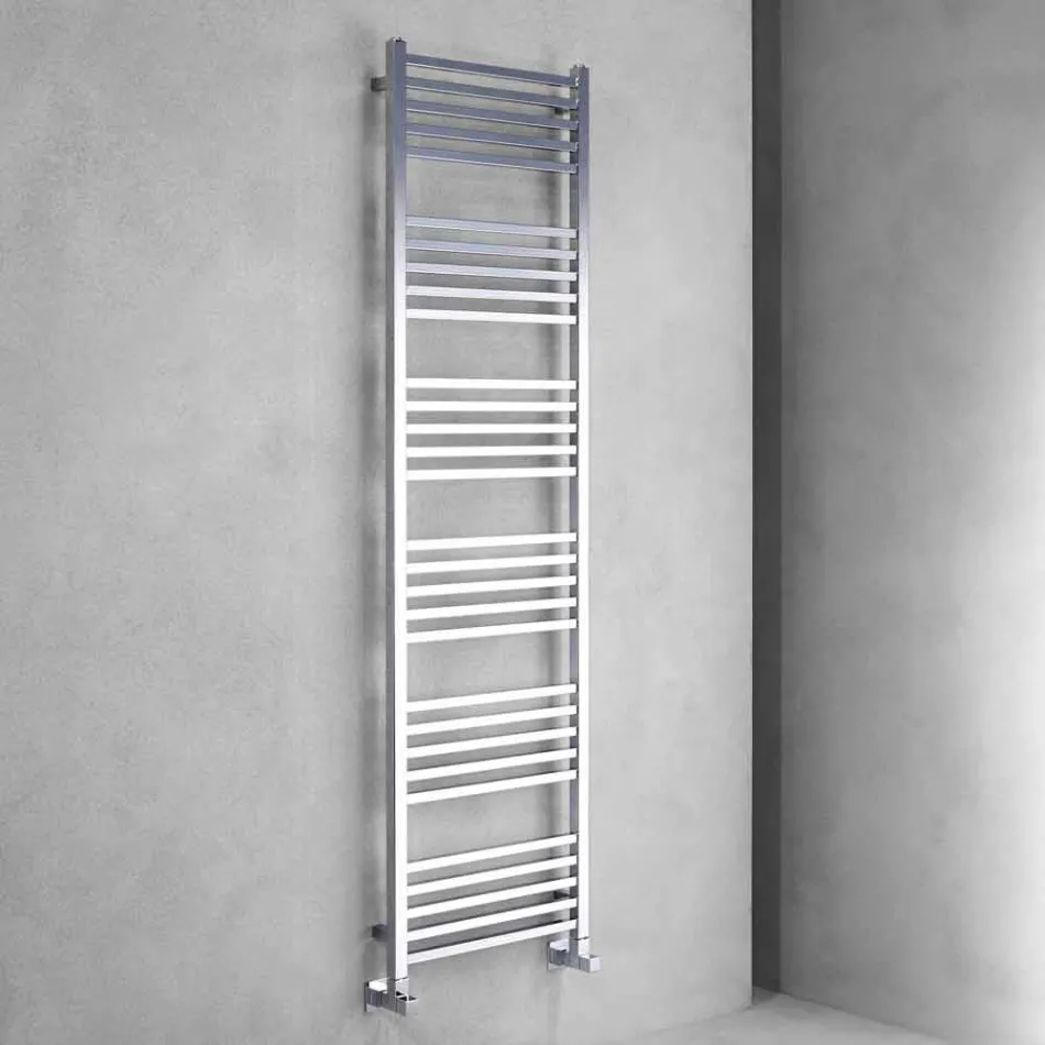 Perete radiator crom cu design modern 2 dimensiuni până la 765 wați - turn Viadurini