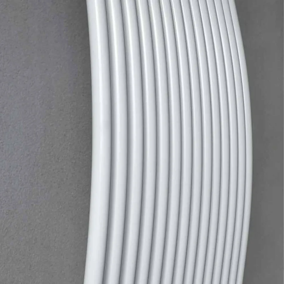 Radiator vertical pentru baie Design modern ondulat 1181 wați - Tucano Viadurini