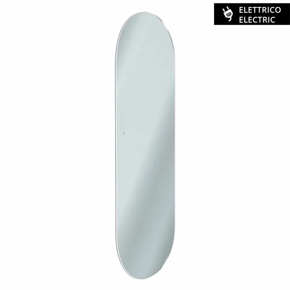 Termoarredo electrice de proiectare Brian sticla, realizate în Italia Viadurini