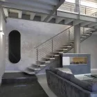 Termoarredo electrice de proiectare Brian sticla, realizate în Italia Viadurini