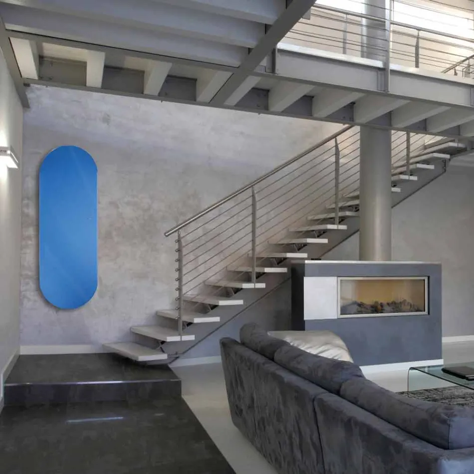 Termoarredo electrice de proiectare Brian sticla, realizate în Italia Viadurini