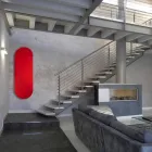 Termoarredo electrice de proiectare Brian sticla, realizate în Italia Viadurini