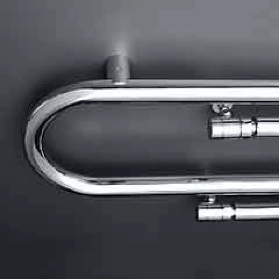 Termoarredo Design electric capsa cu finisaj cromat H Scirocco Viadurini