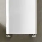 Radiator cu design hidraulic vertical în aluminiu până la 1061 wați - îndoit Viadurini