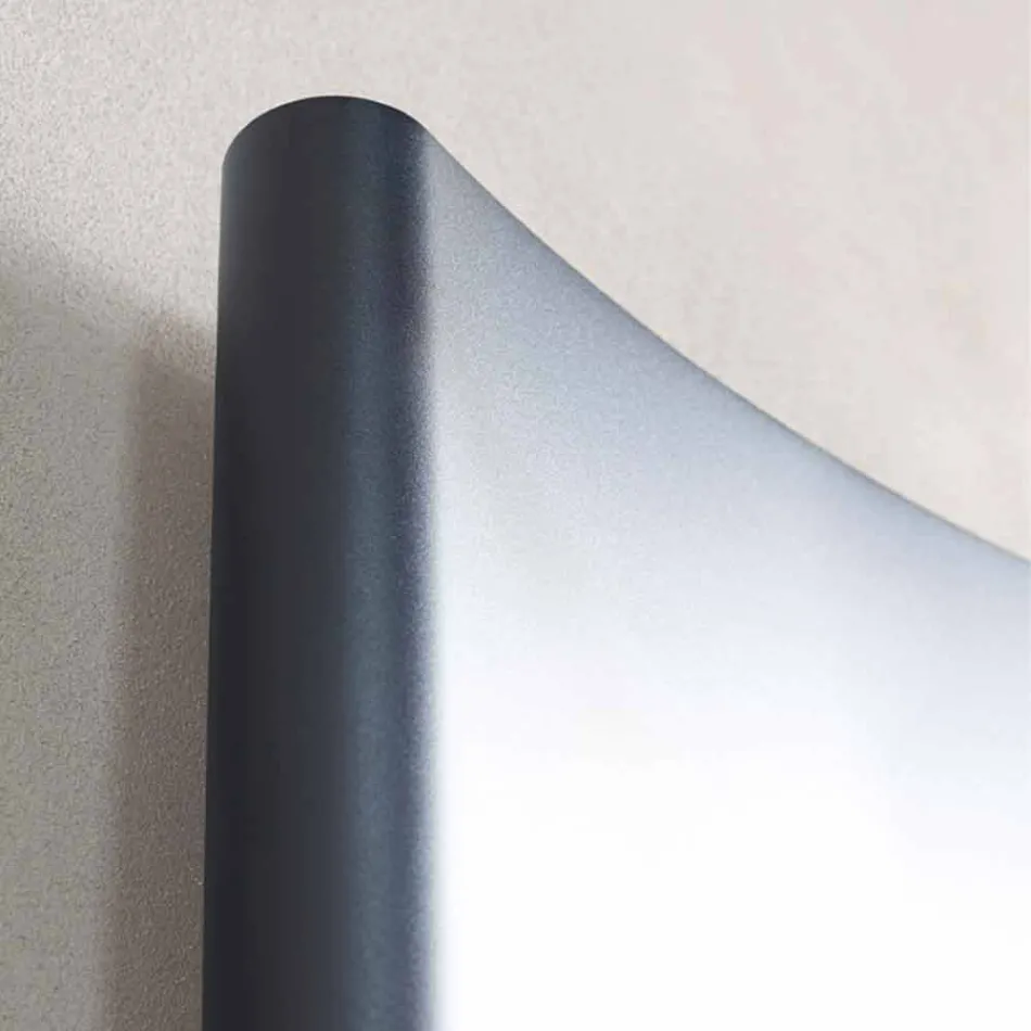 Radiator cu design hidraulic vertical în aluminiu până la 1061 wați - îndoit Viadurini