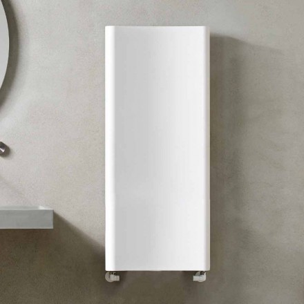 Radiator cu design hidraulic vertical în aluminiu până la 1061 wați - îndoit Viadurini