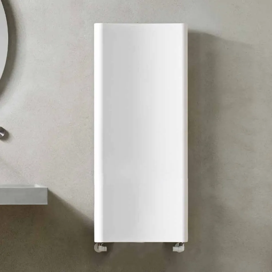 Radiator cu design hidraulic vertical în aluminiu până la 1061 wați - îndoit Viadurini