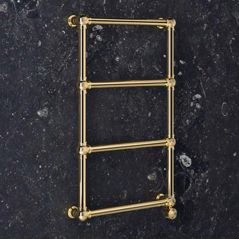 Radiator electric modular din alamă cromată sau aurie la 200 W - Cezar Viadurini